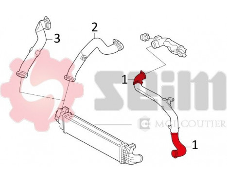 Charger Air Hose, Image 4