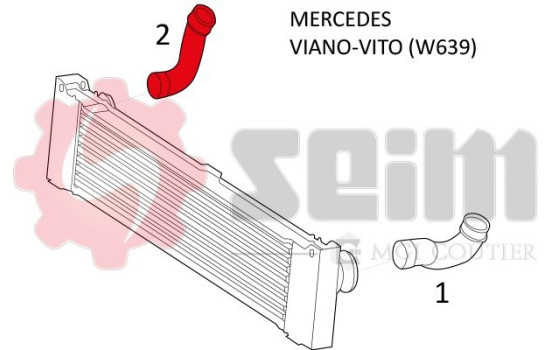 Charger Air Hose, Image 2