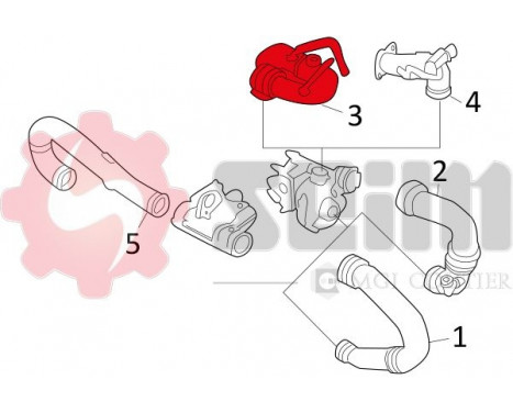 Charger Air Hose, Image 3
