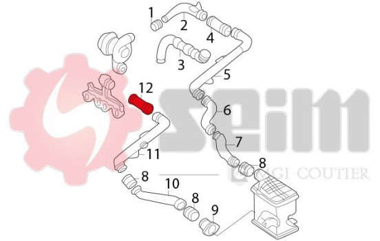 Charger Air Hose, Image 4