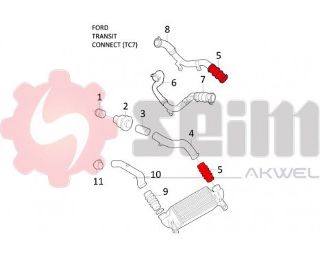 Charger Air Hose, Image 4