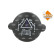 Closing cover, coolant reservoir