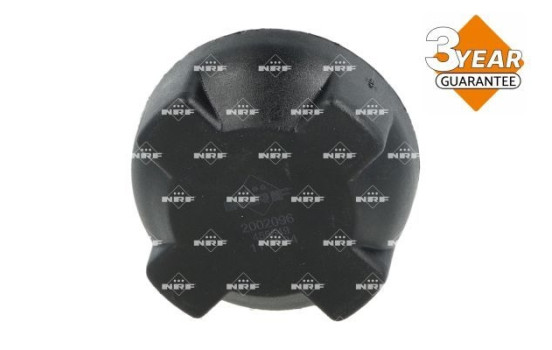 Closing cover, coolant reservoir
