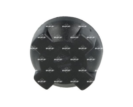 Closing cover, coolant reservoir