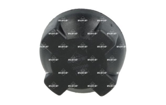 Closing cover, coolant reservoir