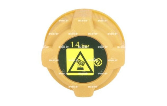 Closing cover, coolant reservoir