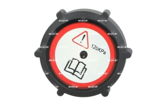Closing cover, coolant reservoir