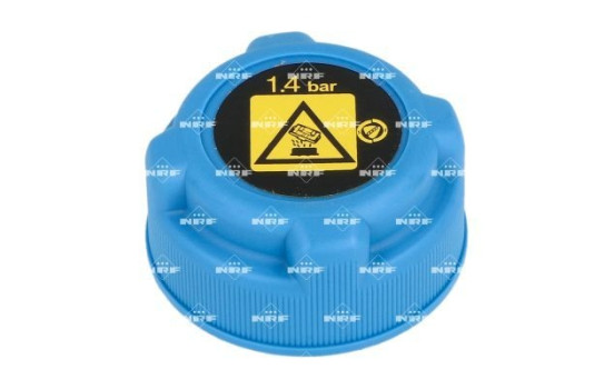 Closing cover, coolant reservoir