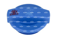 Closing cover, coolant reservoir