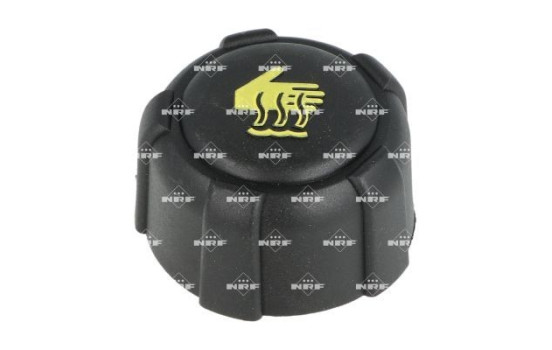 Closing cover, coolant reservoir