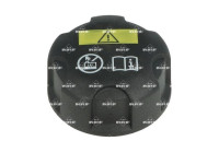 Closing cover, coolant reservoir