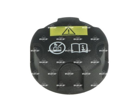 Closing cover, coolant reservoir