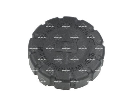 Closing cover, coolant reservoir