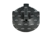 Closing cover, coolant reservoir