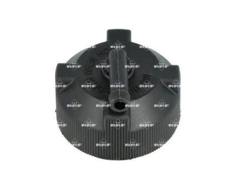 Closing cover, coolant reservoir