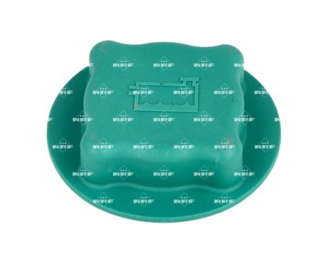 Closing cover, coolant reservoir