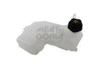 Cooling water tank, radiator