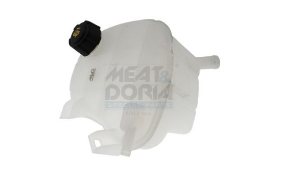 Cooling water tank, radiator