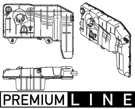 Expansion Tank, coolant BEHR *** PREMIUM LINE ***