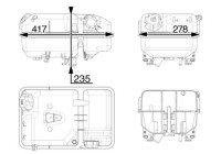 Expansion Tank, coolant BEHR *** PREMIUM LINE ***