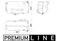 Expansion Tank, coolant BEHR *** PREMIUM LINE ***