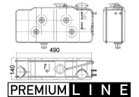 Expansion Tank, coolant BEHR *** PREMIUM LINE ***