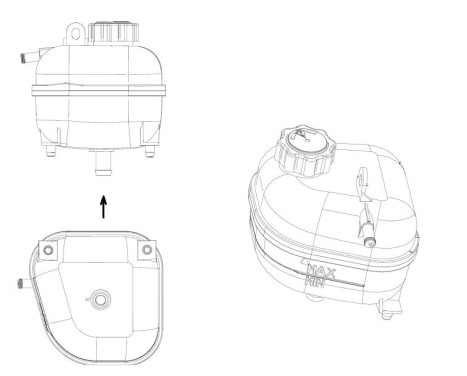 Expansion Tank, coolant EASY FIT, Image 5