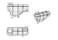 Expansion Tank, coolant EASY FIT