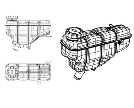 Expansion Tank, coolant EASY FIT, Image 5