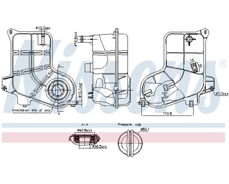 Expansion tank, coolant ** FIRST FIT **, Image 6