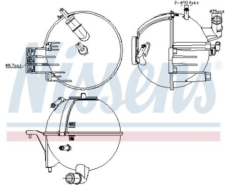 Expansion tank, coolant ** FIRST FIT **, Image 6