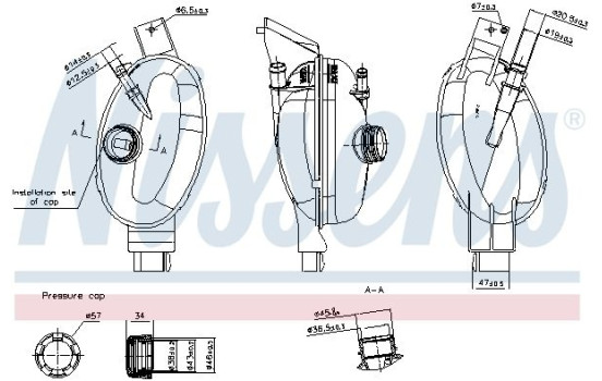 Expansion tank, coolant, Image 5