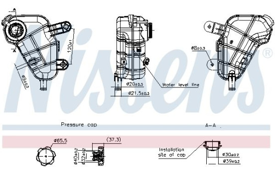 Expansion tank, coolant, Image 5