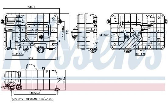 Expansion Tank, coolant