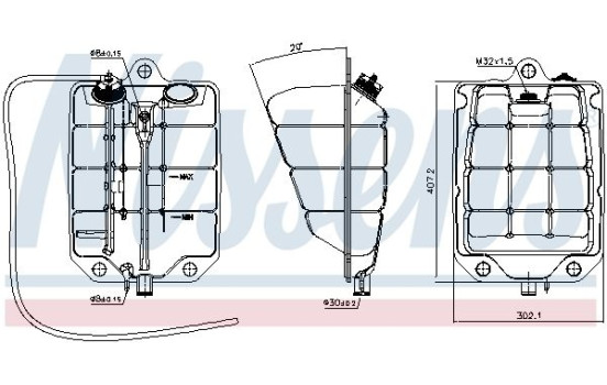 Expansion Tank, coolant, Image 5