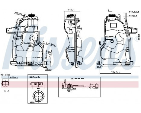 Expansion Tank, coolant, Image 6