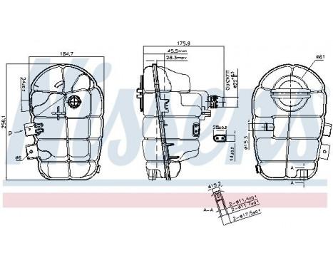 Expansion Tank, coolant, Image 5