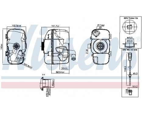 Expansion Tank, coolant, Image 6