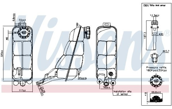 Expansion Tank, coolant, Image 6