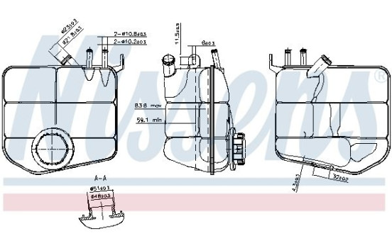 Expansion Tank, coolant, Image 5