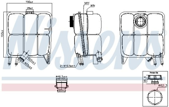 Expansion Tank, coolant, Image 5