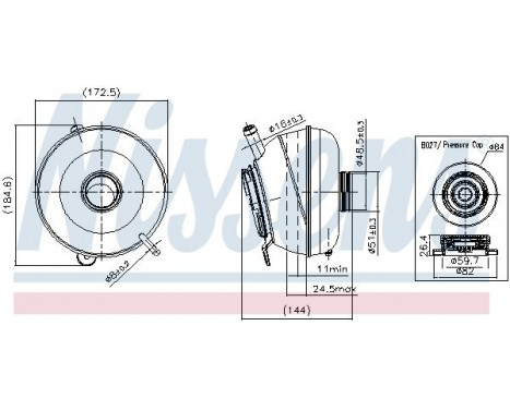 Expansion Tank, coolant, Image 5