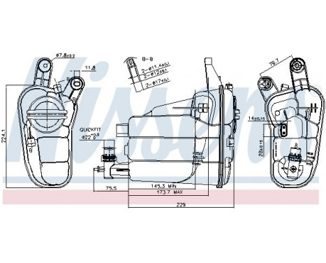 Expansion Tank, coolant, Image 6