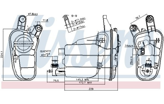 Expansion Tank, coolant, Image 6