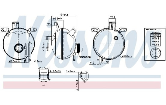 Expansion Tank, coolant, Image 5