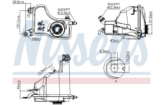 Expansion Tank, coolant, Image 6