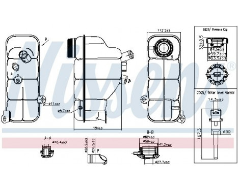 Expansion Tank, coolant, Image 6