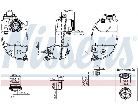 Expansion Tank, coolant, Image 5