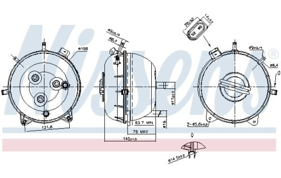 Expansion Tank, coolant, Image 6