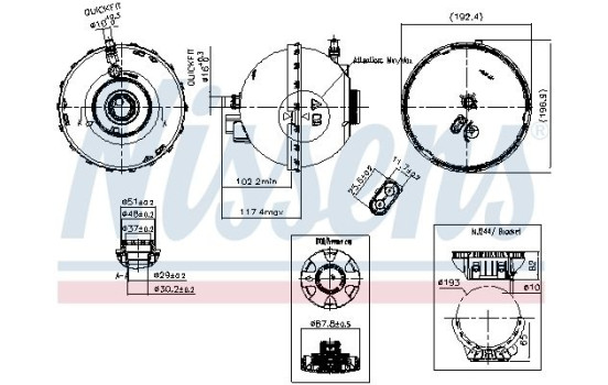 Expansion Tank, coolant, Image 7
